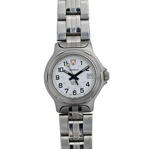 Mallard Dura 6 Ladies Dive Watch 500FT White Dial Vintage Swiss Quartz